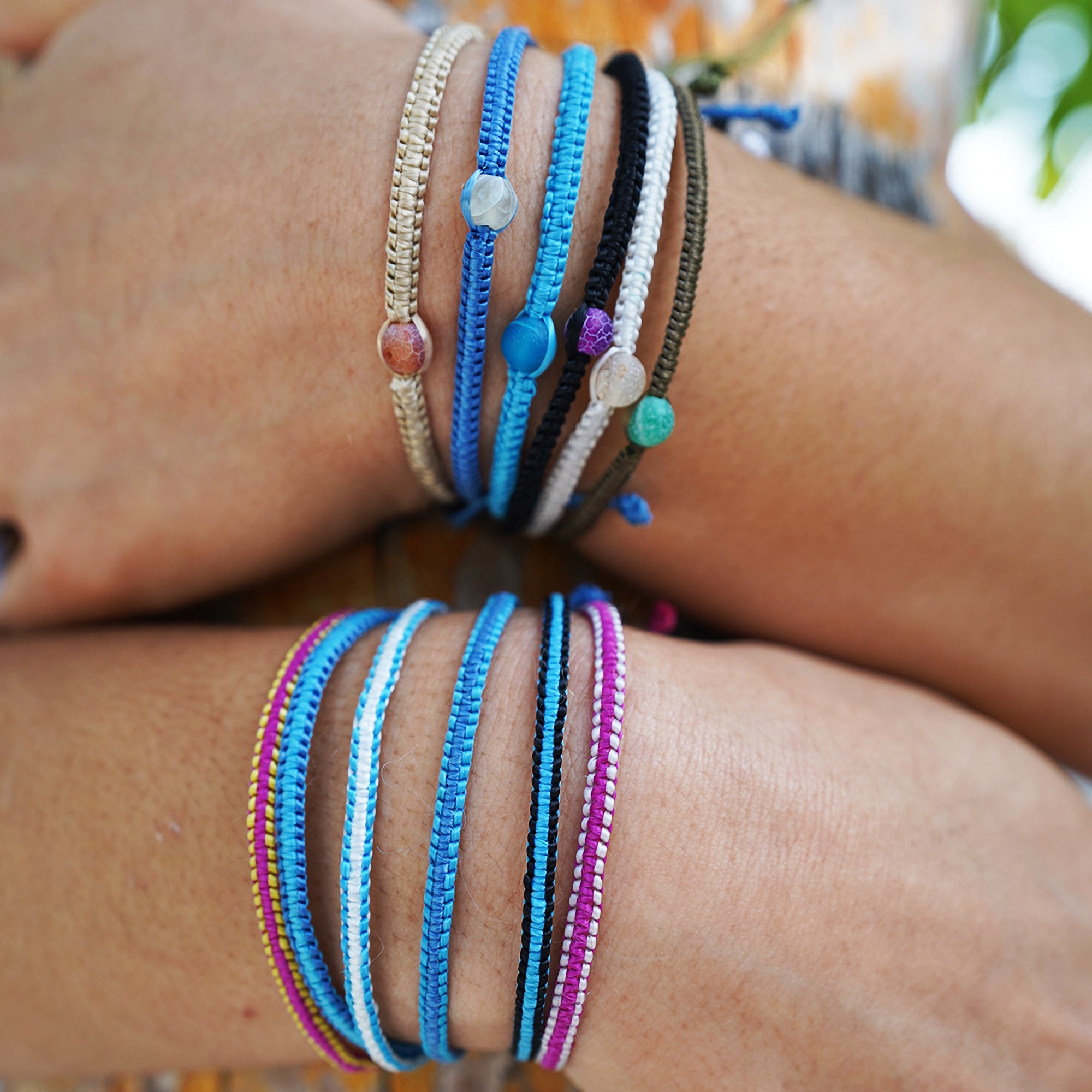 The Biome Project Handmade Recyclable Bracelets