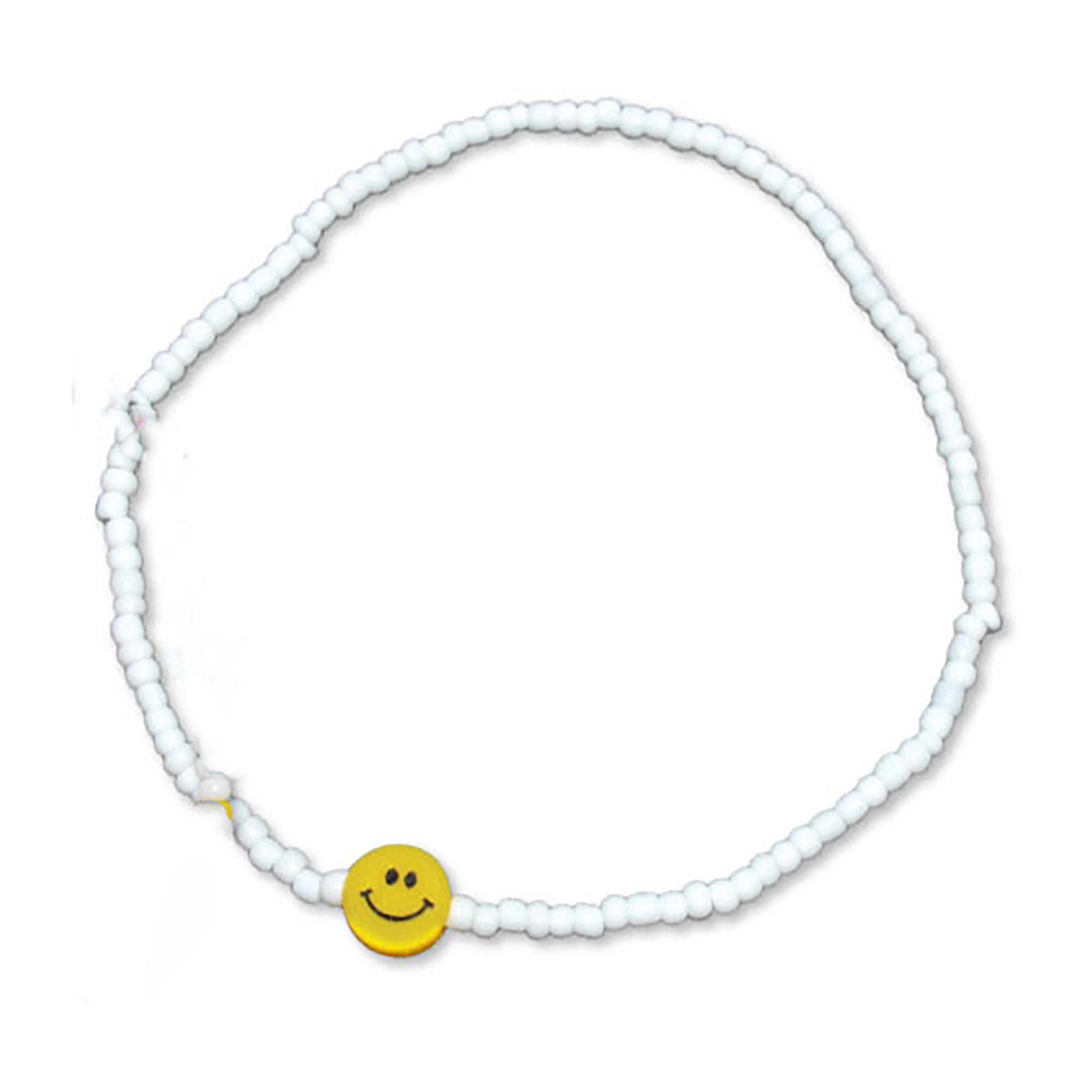 Seed Bead Smile Anklet - Viva life Jewellery