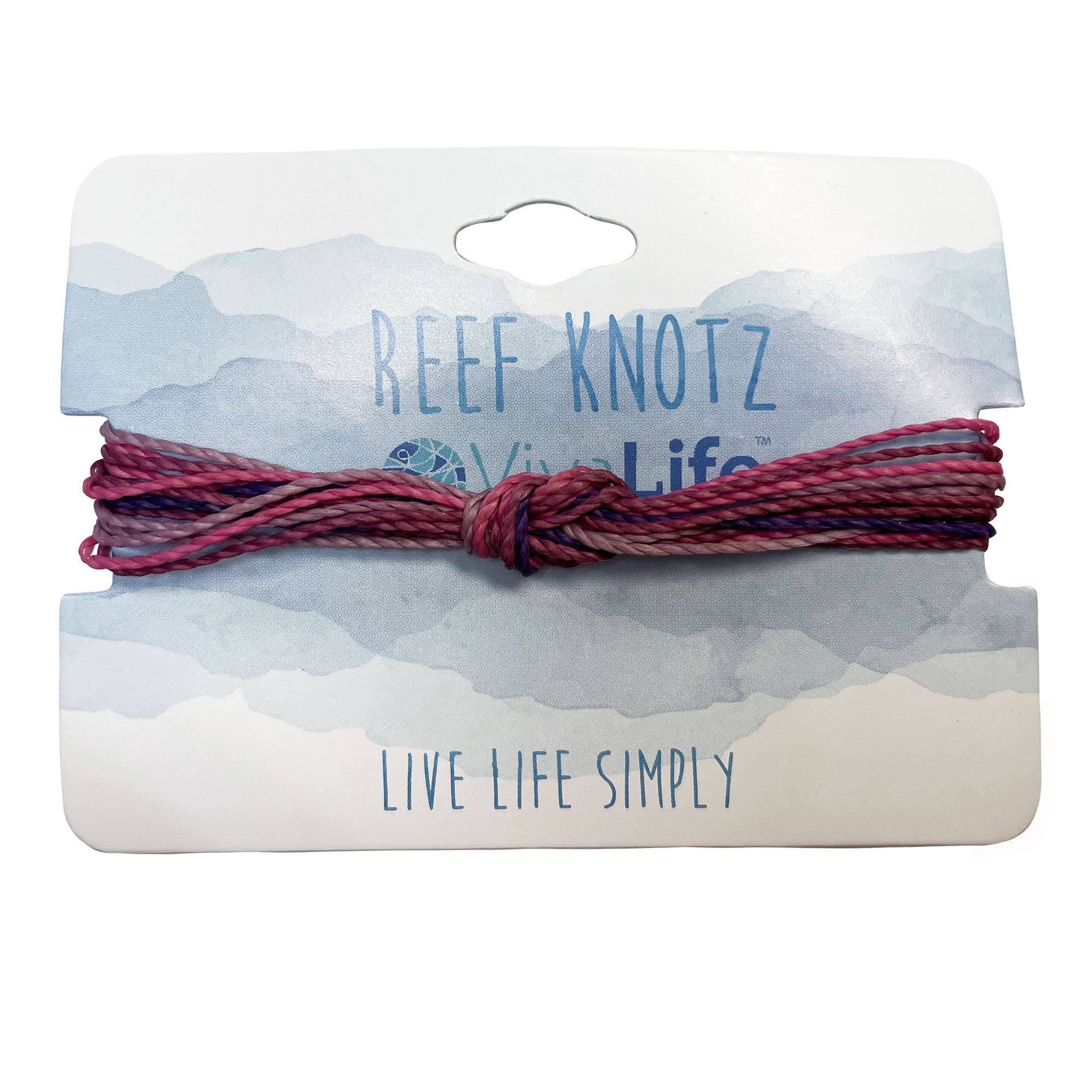 Wax Cord Reef Knot Bracelet-Pastel Hues - Viva life Jewellery