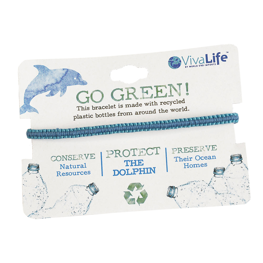"Go Green" Recyclable Bracelets - Viva life Jewellery