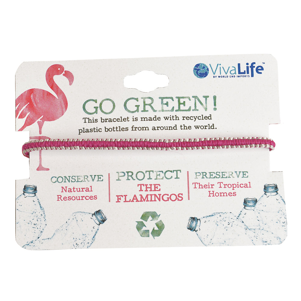 "Go Green" Recyclable Bracelets - Viva life Jewellery