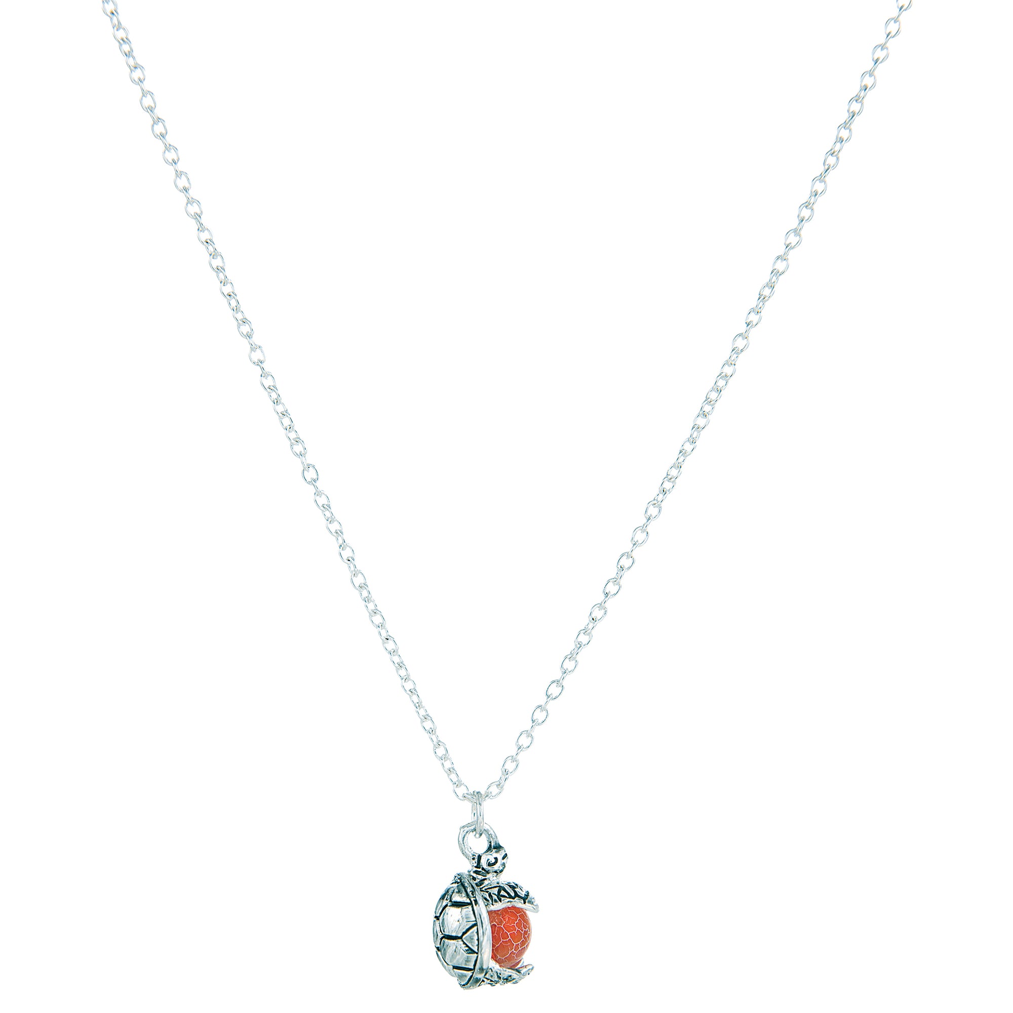 Sea Turtle Semi Precious Stone Necklace
