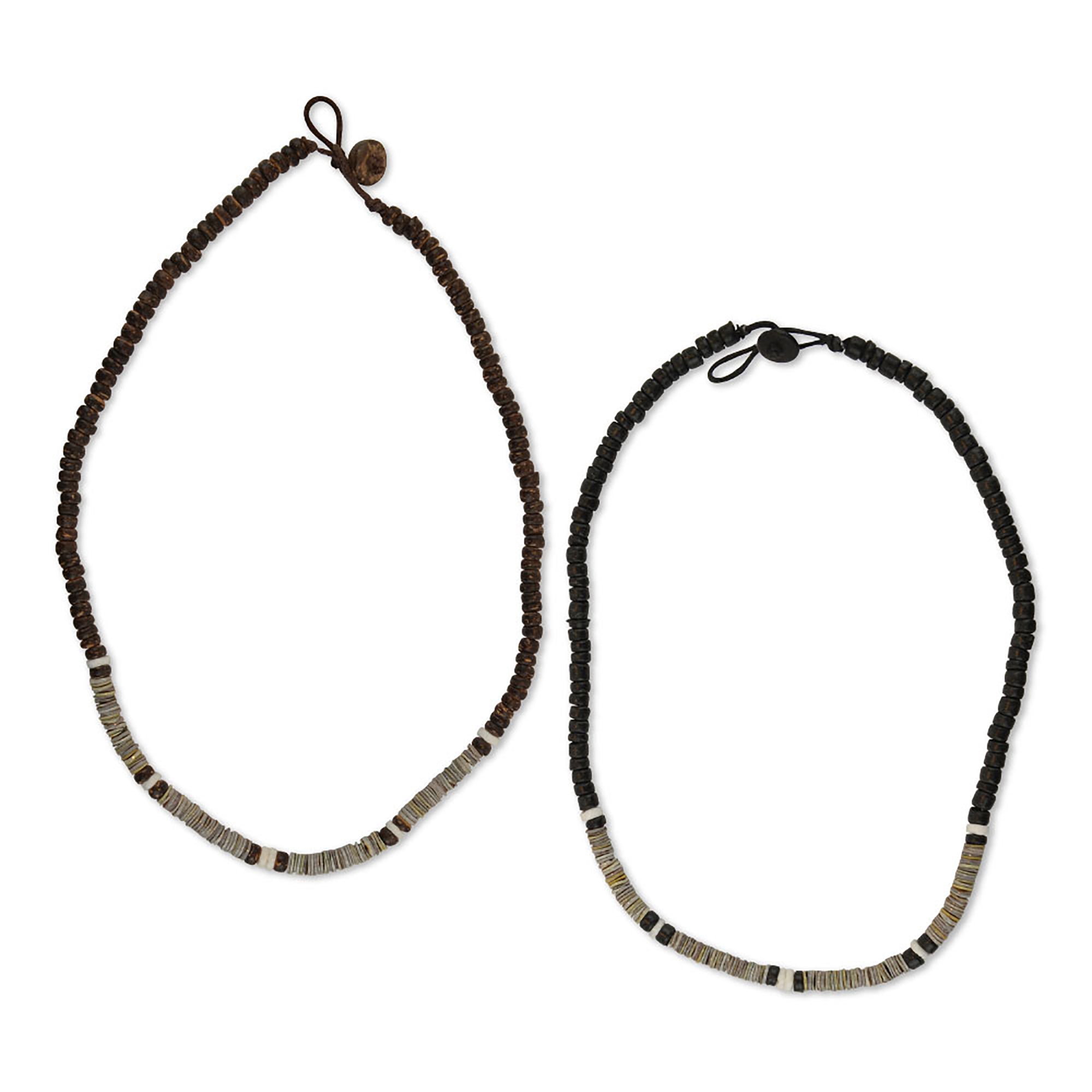 Coco & Green Shell Necklace - Viva life Jewellery