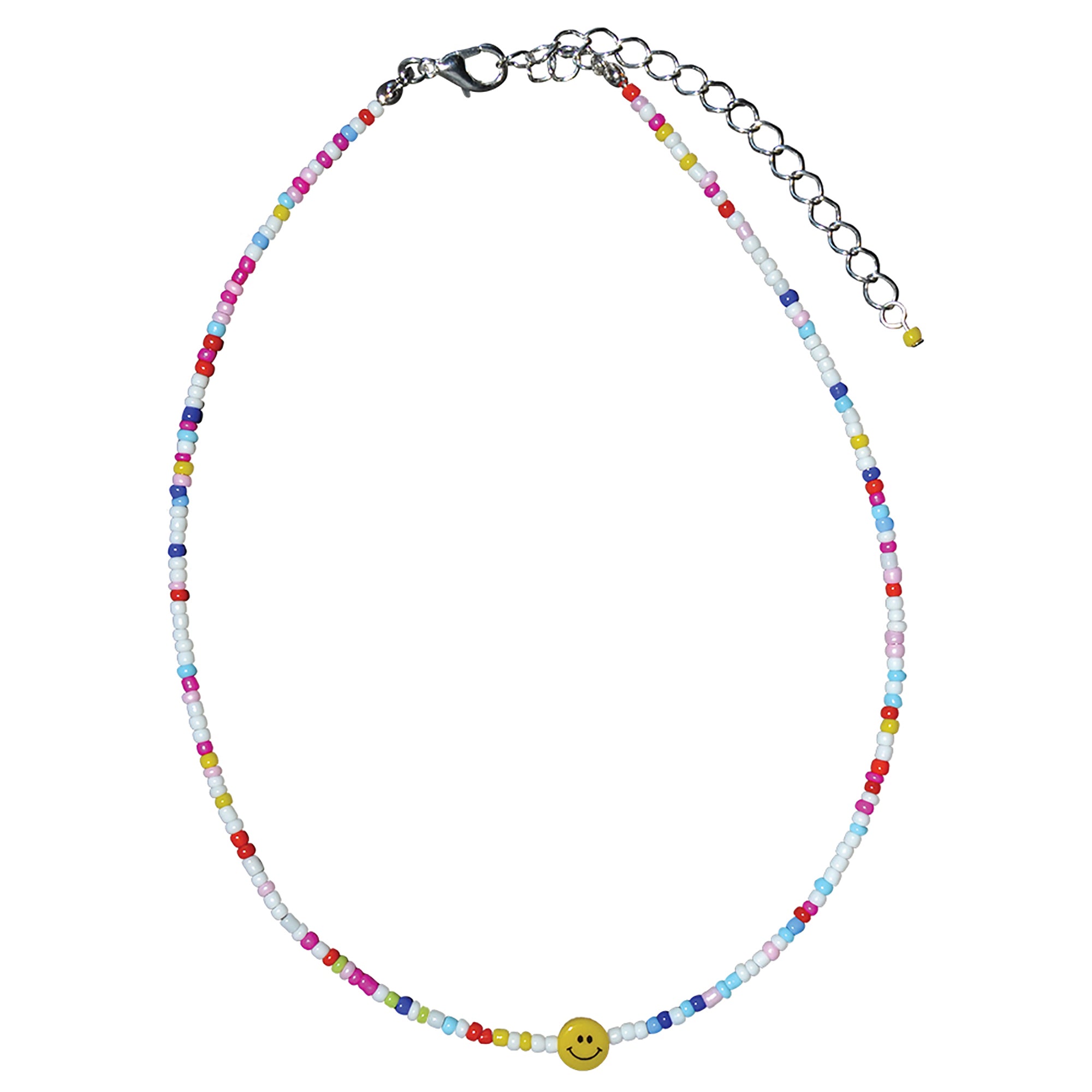 Seed Bead Smile Necklace - Viva life Jewellery