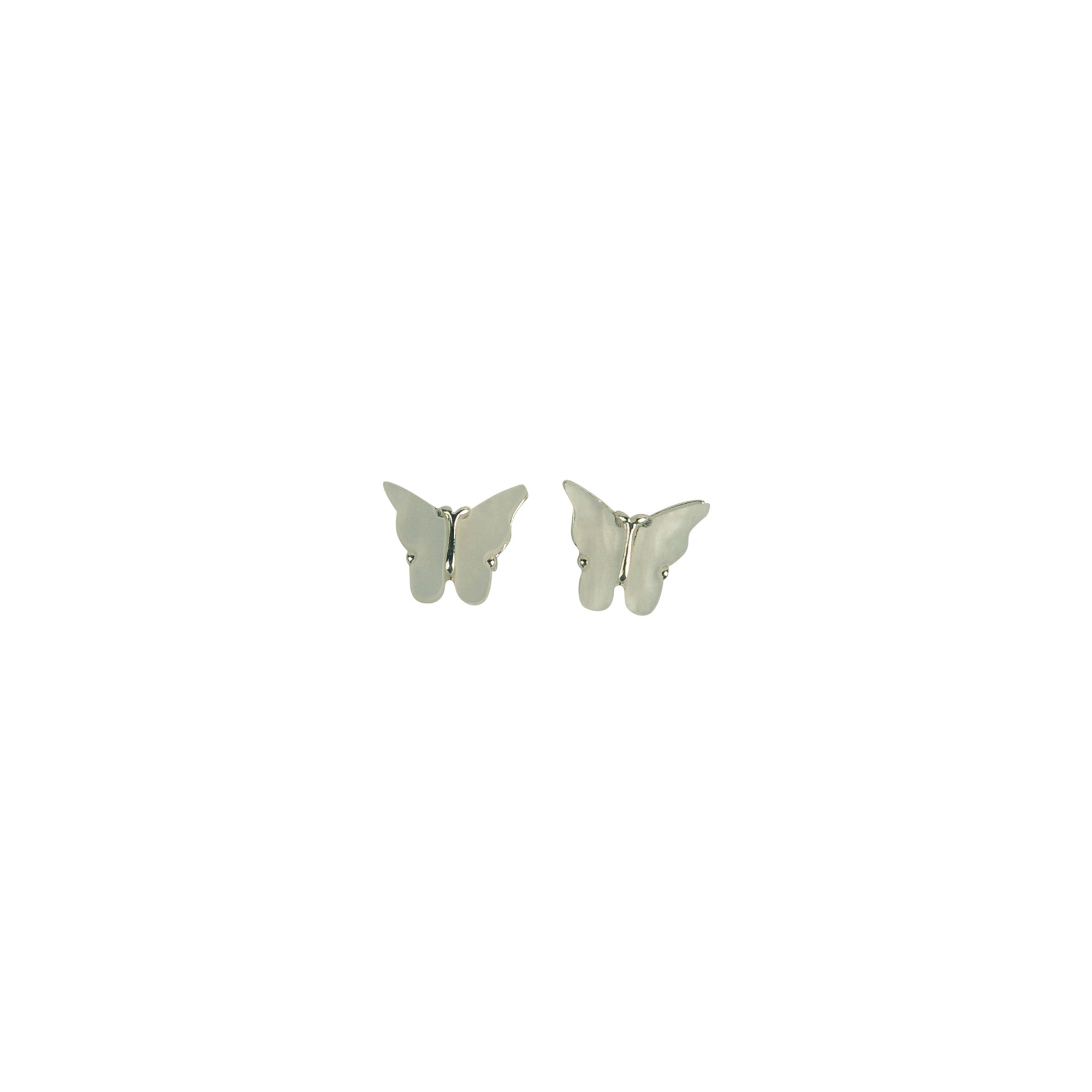 Colorful Acrylic Butterfly Earring Studs