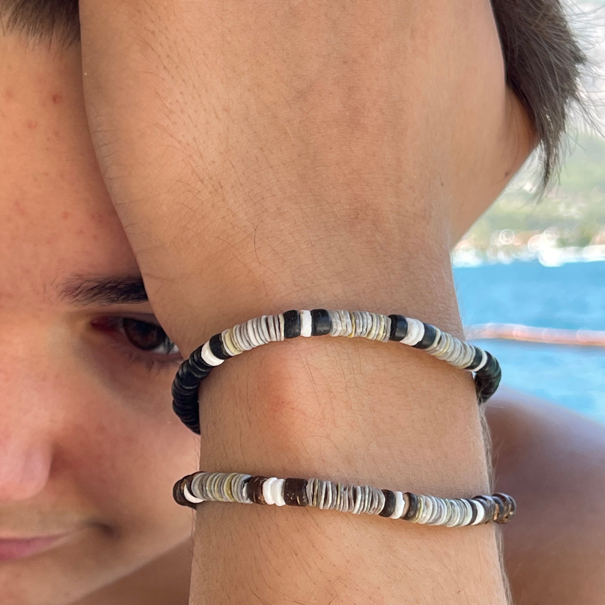 Coco & Green Shell Bracelet - Viva life Jewellery