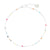 Dainty Enamel Metal Anklet