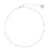 Dainty Enamel Metal Anklet