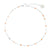 Dainty Enamel Metal Anklet