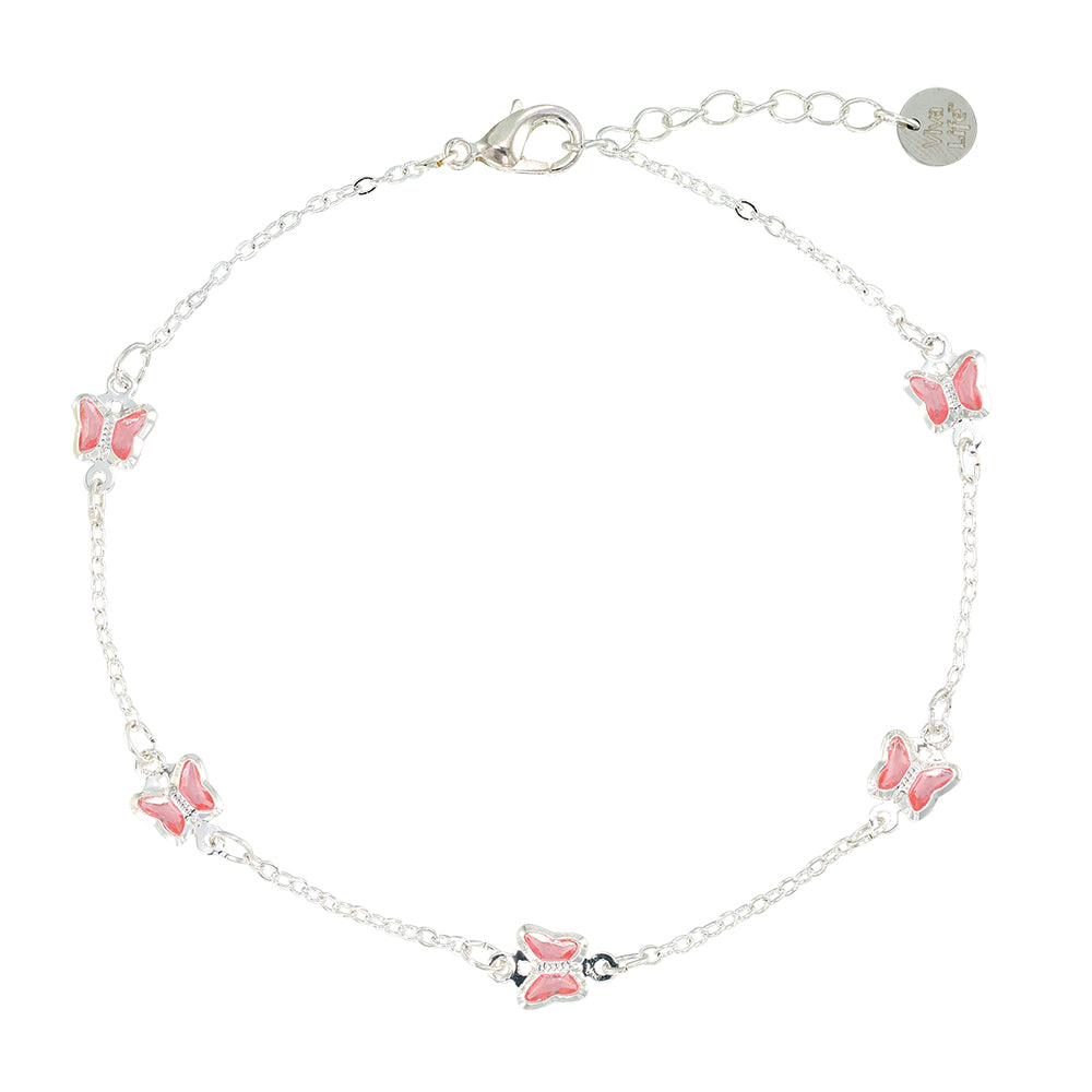Butterfly Station Anklet