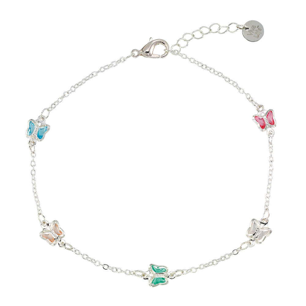 Butterfly Station Anklet