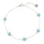 Butterfly Station Anklet
