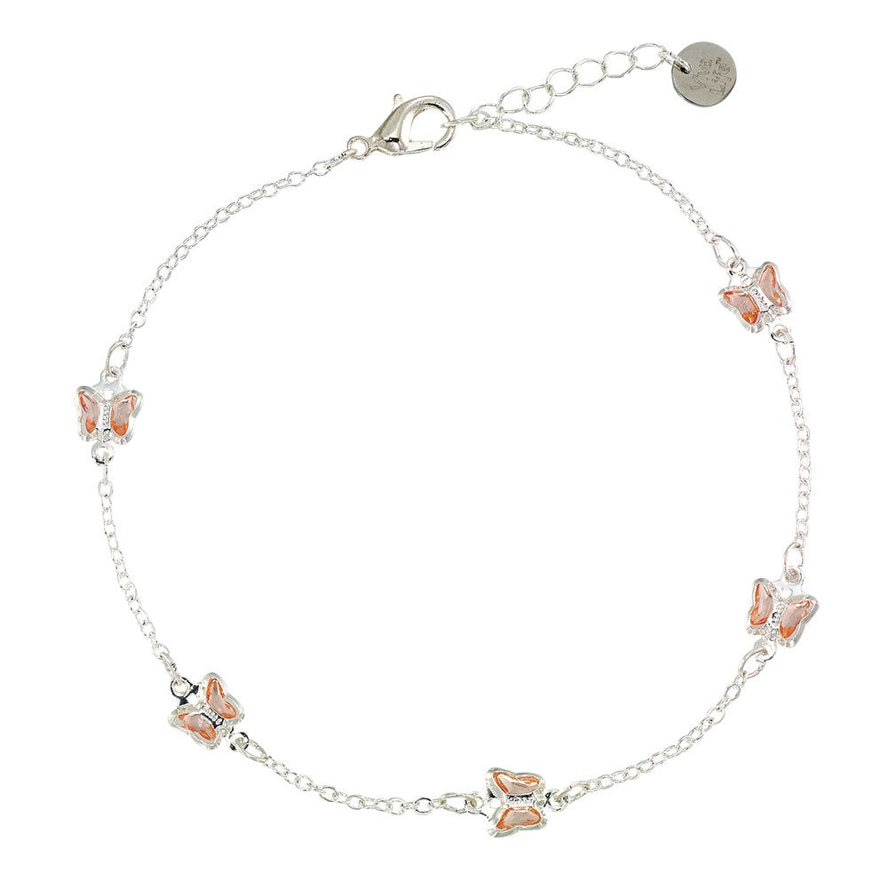 Butterfly Station Anklet