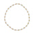 Mixed Metal Bead Stretch Bracelet