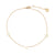 Cut-Out Star Anklet