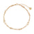 Double Strand Metal Bead Anklet