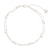 Double Strand Metal Bead Anklet