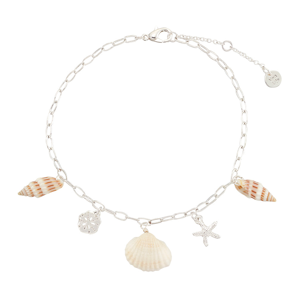 Starfish/Sand Dollar/Shell Charm Anklet