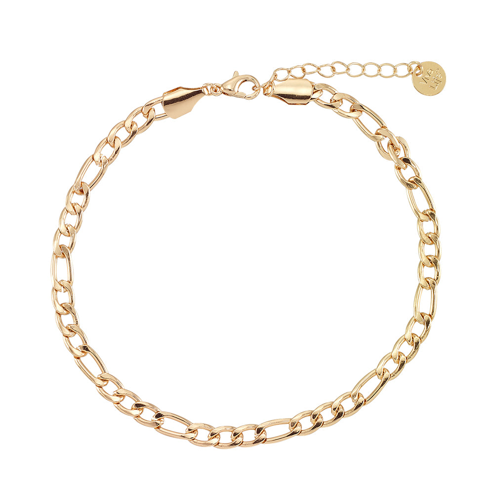 Figaro Metal Chain Anklet