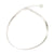 Herringbone Metal Chain Anklet