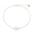 "Give Back" Turtle Hibiscus Anklet