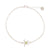 "Give Back" Turtle Hibiscus Anklet