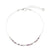 Silver Chain Stone Anklet