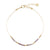 Gold Chain Stone Anklet