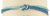 Blue Hues Handmade Wax Cord Reef Knot Anklet
