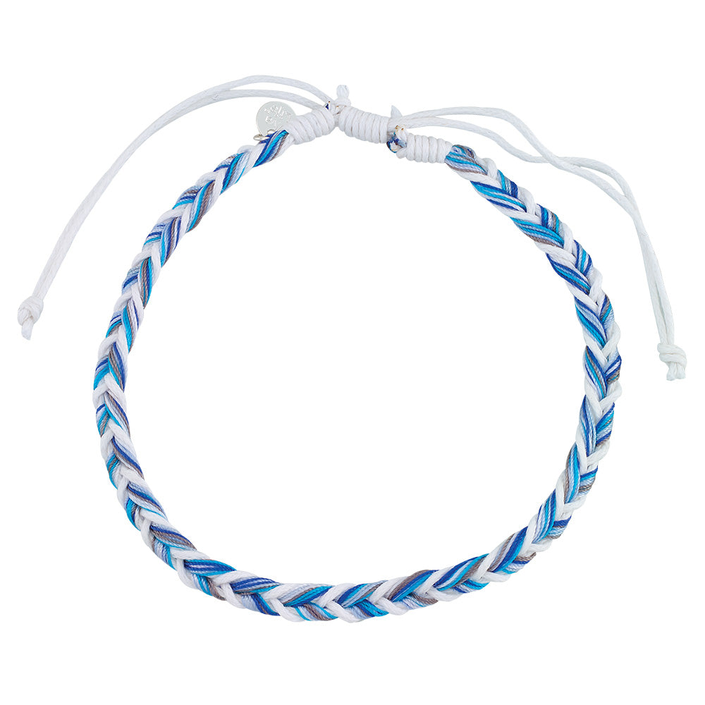 Linen Nylon Fishtail Braided Anklet