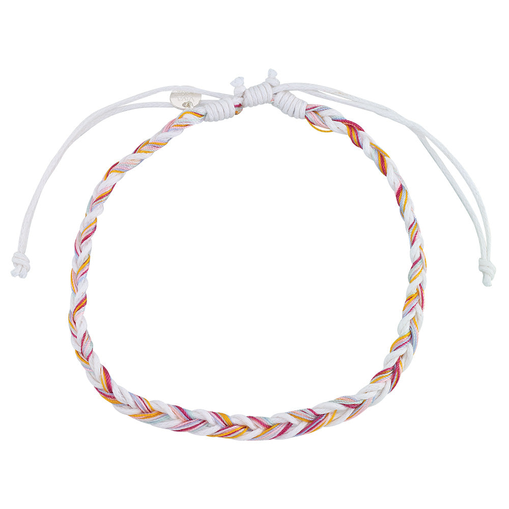 Linen Nylon Fishtail Braided Anklet