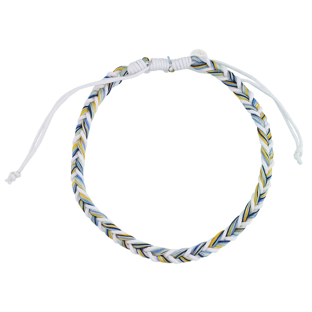 Linen Nylon Fishtail Braided Anklet