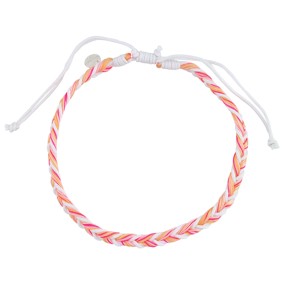 Linen Nylon Fishtail Braided Anklet