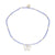 Pastel Seedbead Butterfly Charm Anklet