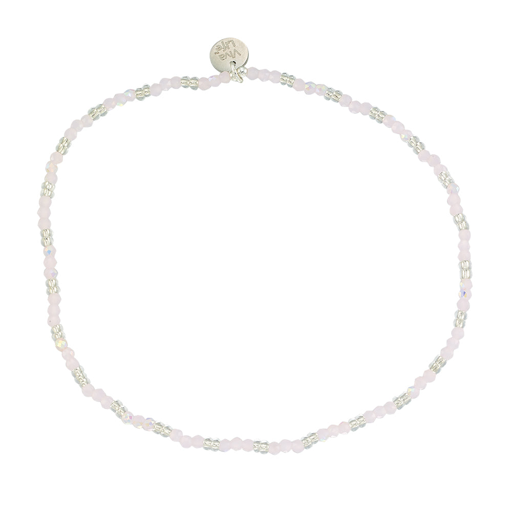 Colorful Metallic Seedbead Anklet