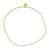 Colorful Metallic Seedbead Anklet