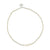Triple Pearl with Silver & Gold Seedbead Anklet