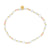 Pearl and Shell Chip Stretch Anklet