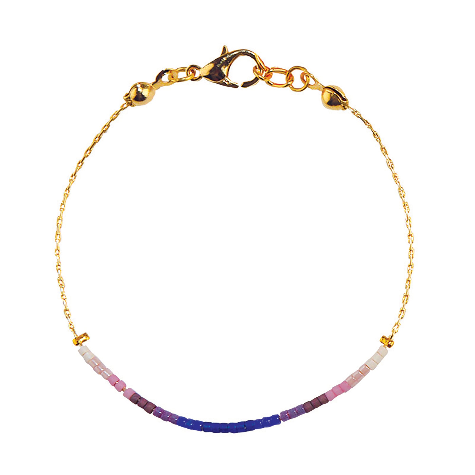 Japanese Seed Bead Chain Bracelet