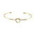 Metal Knot Cuff Bracelet