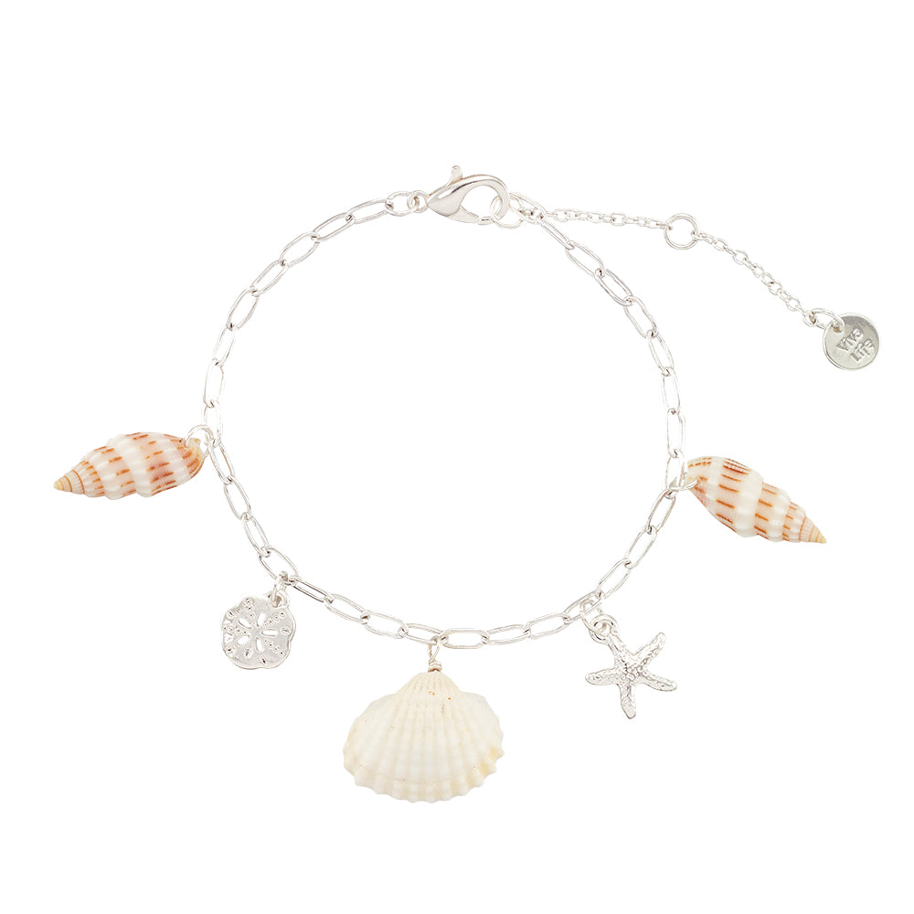 Starfish/Sand Dollar/Shell Charm Bracelet