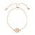Adjustable Two-Tone Compass Bracelet