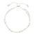 Adjustable Double Strand Metal Bead Bracelet