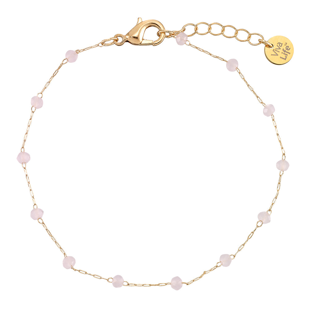 Dainty Crystal Station Bracelet