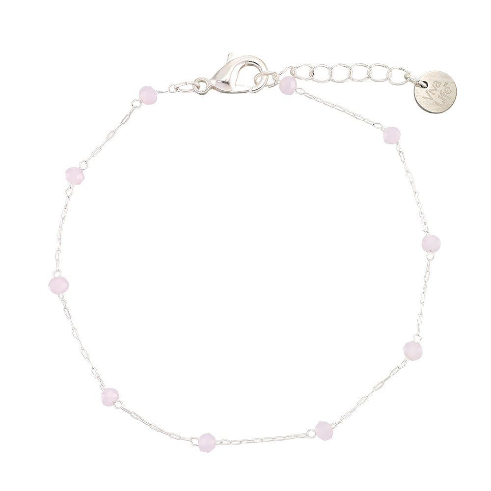 Dainty Crystal Station Bracelet