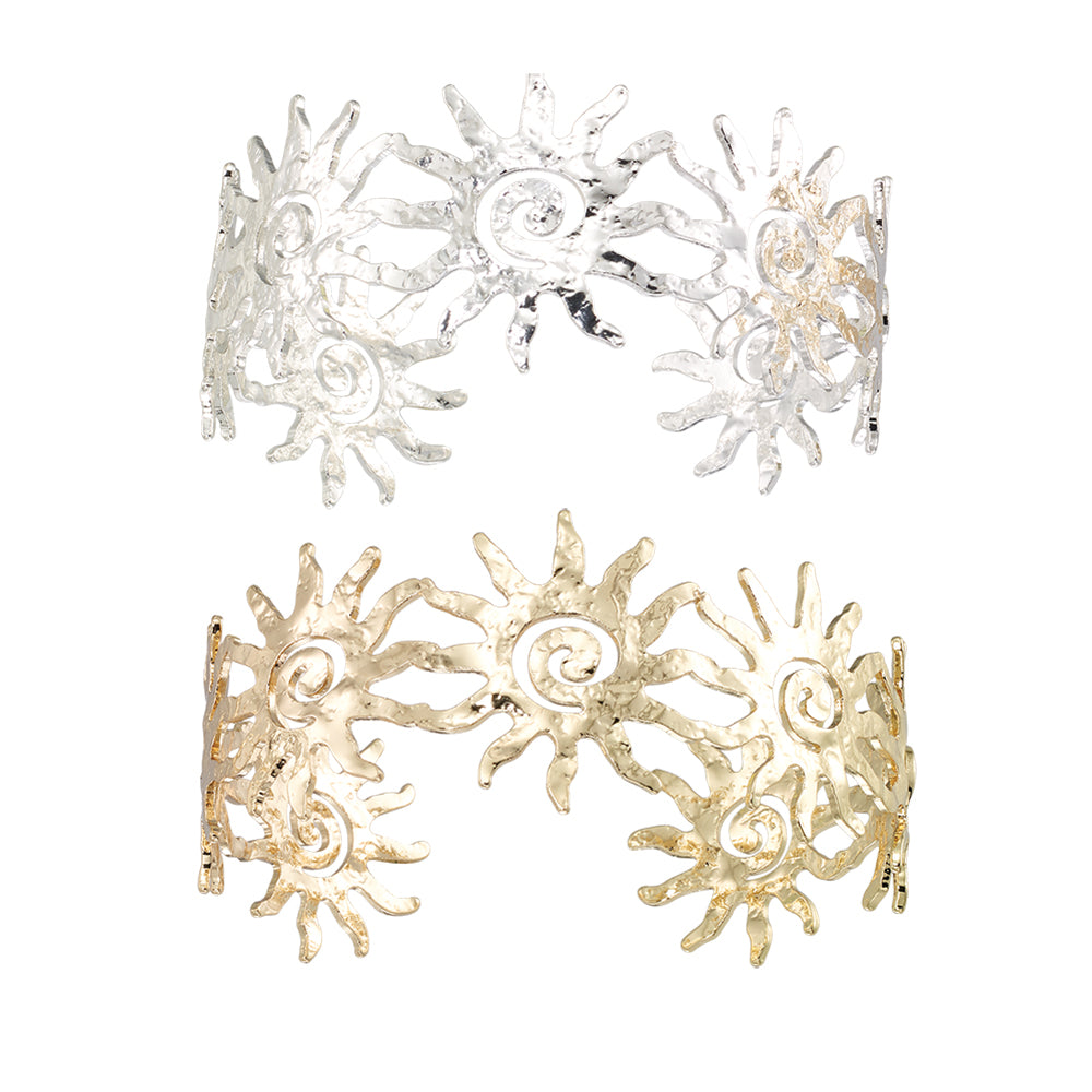 Adjustable Sun Cuff Bracelet