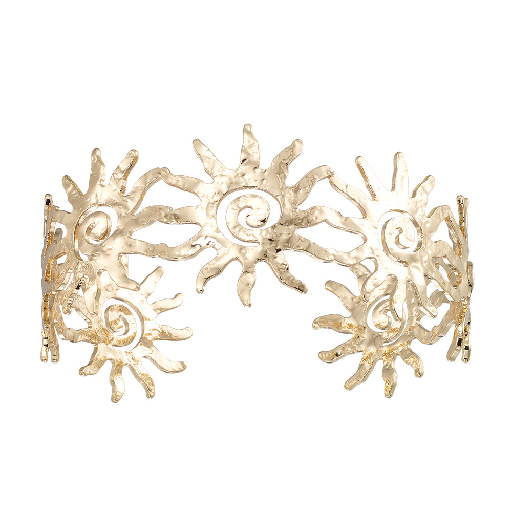 Adjustable Sun Cuff Bracelet