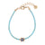 Eye of Protection Turtle Glass Crystal Bracelet