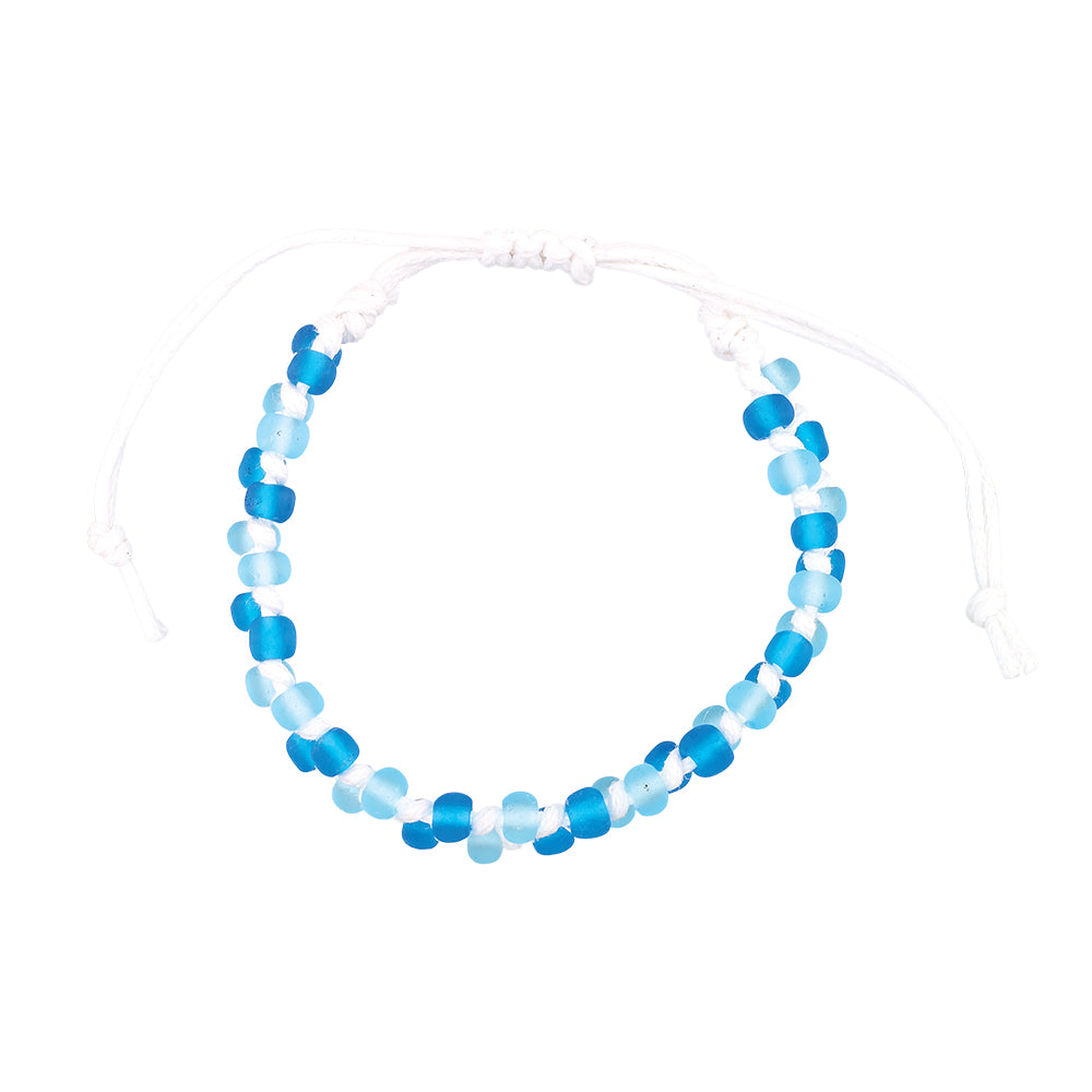 Double Frosted Bead Bracelet ~Mixed Colors