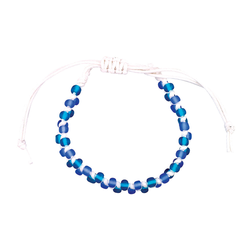 Double Frosted Bead Bracelet ~Mixed Colors